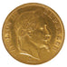 FRANCE, Napoléon III, 50 Francs, 1866, Paris, KM #804.1, AU(55-58), Gold, Gadour