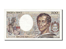 France, 200 Francs, 200 F 1981-1994 ''Montesquieu'', 1983, KM #155a, AU(55-58),.
