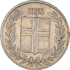 Coin, Iceland, 10 Aurar, 1958