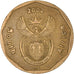 Coin, South Africa, 20 Cents, 2002