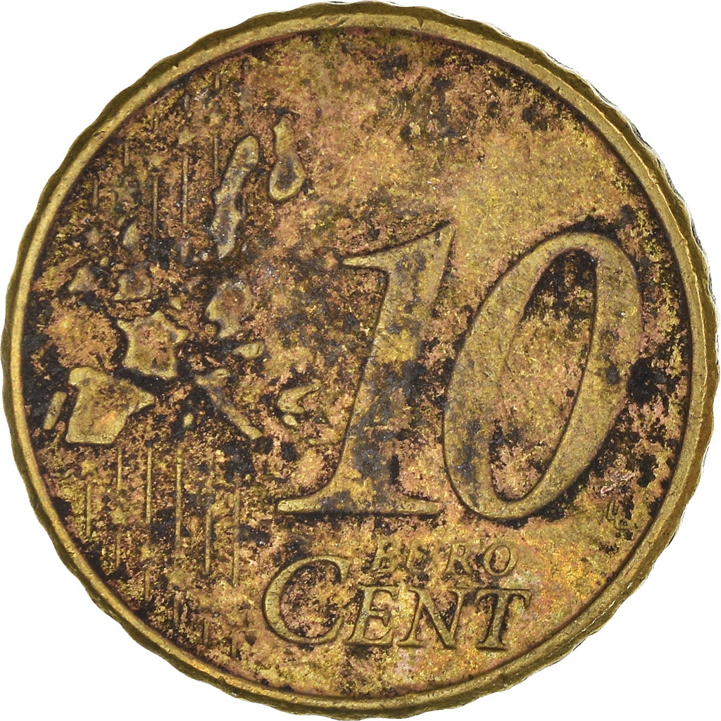 Moneda, REPÚBLICA DE IRLANDA, 10 Euro Cent, 2004