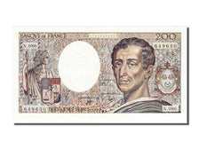 France, 200 Francs, 200 F 1981-1994 ''Montesquieu'', 1990, KM #155d, UNC(63), N.