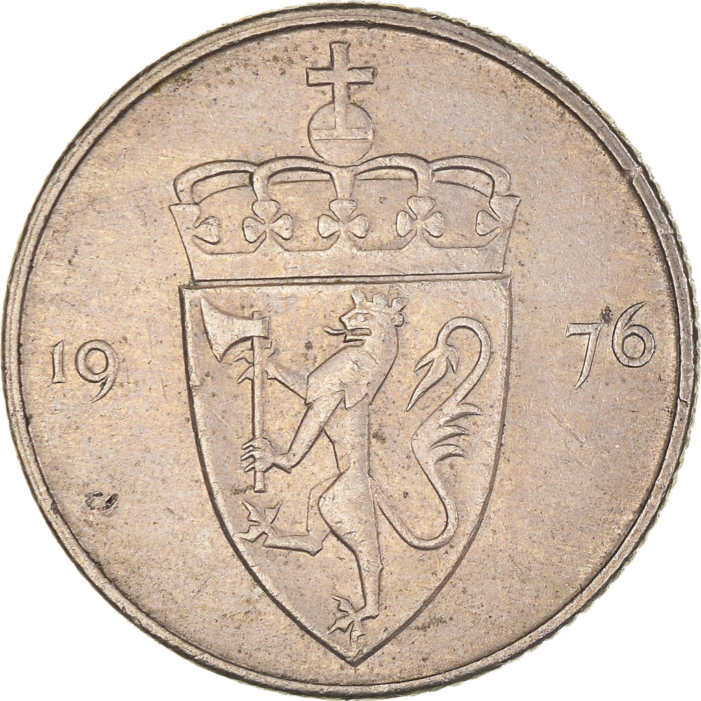 Moeda, Noruega, 50 Öre, 1976