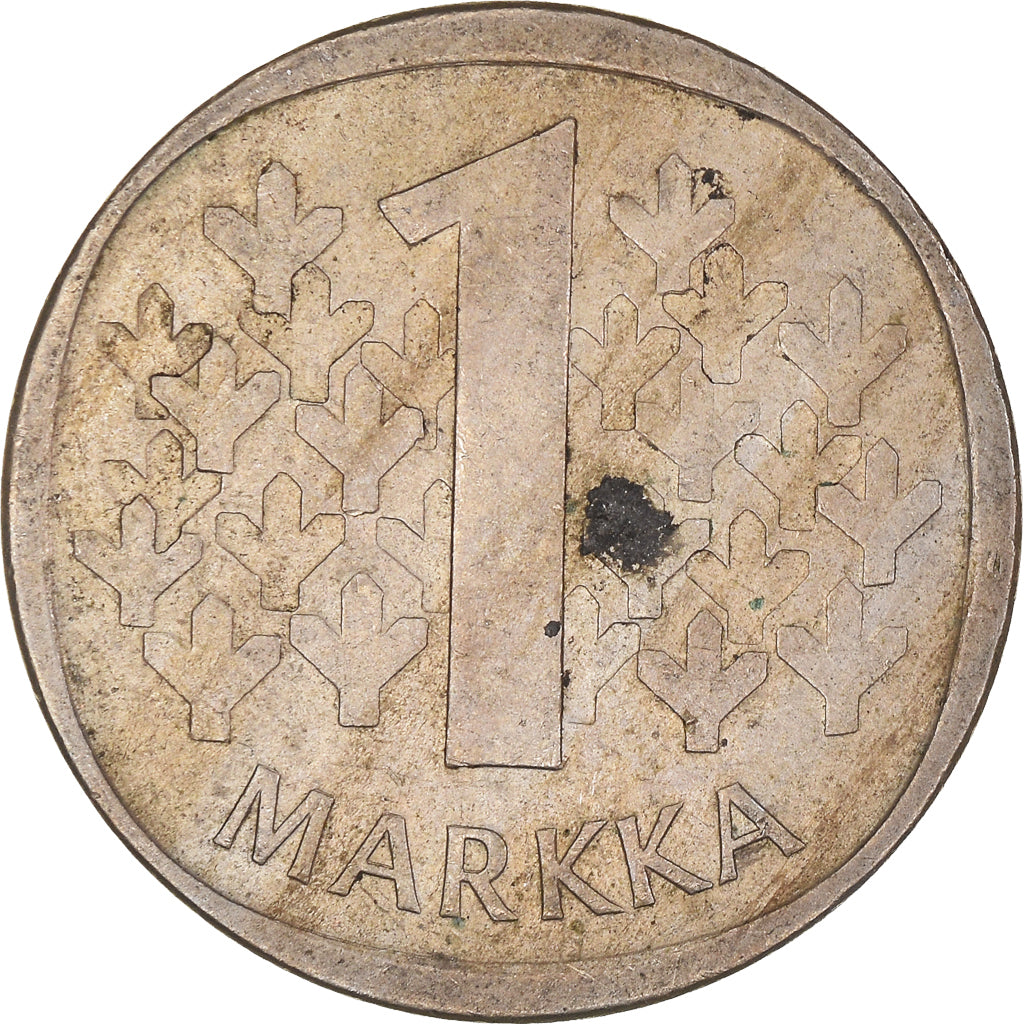 Moneda, Finlandia, Markka, 1980