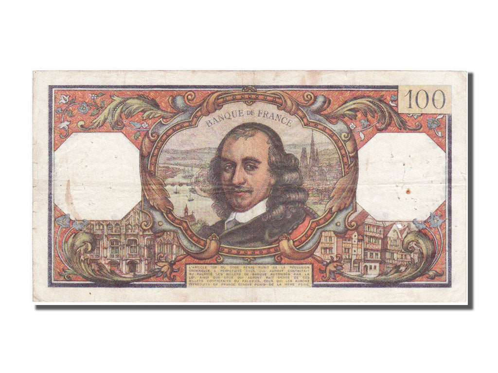 Francia, 100 Francs, 100 F 1964-1979 ''Corneille'', 1964, KM:149a, 1964-12-03...