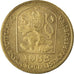Coin, Czechoslovakia, 20 Haleru, 1988
