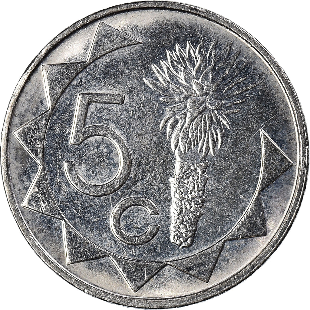 Moneta, Namibia, 5 Cents, 2002
