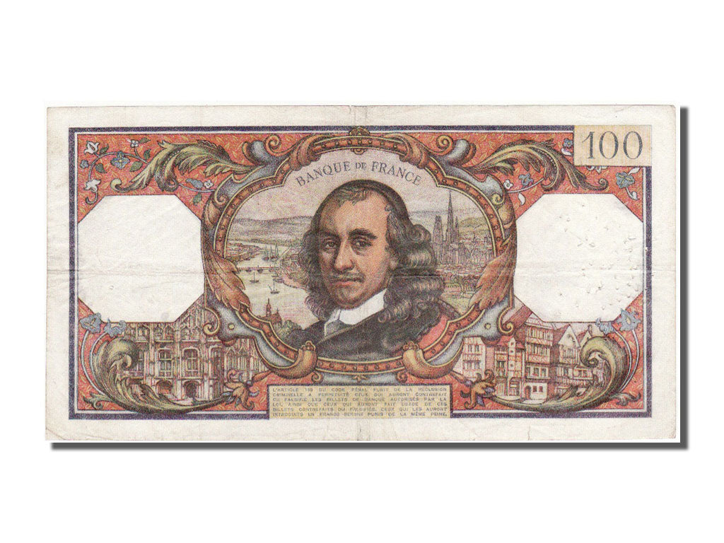 France, 100 Francs, 100 F 1964-1979 ''Corneille'', 1965, KM #149a, 1965-02-04,..