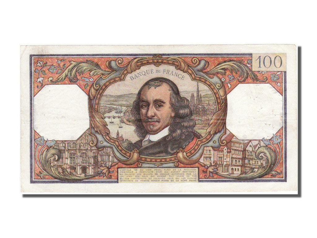 Billete, Francia, 100 Francs, 100 F 1964-1979 ''Corneille'', 1965, 1965-04-01