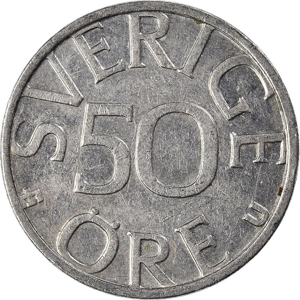 Coin, Sweden, 50 Öre, 1984