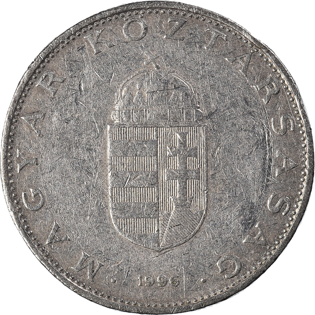 Münze, Ungarn, 10 Forint, 1996