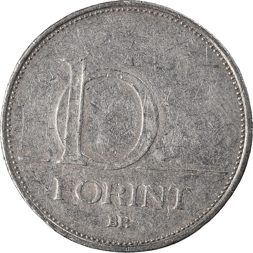 Münze, Ungarn, 10 Forint, 1996