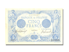 France, 5 Francs, 5 F 1912-1917 ''Bleu'', 1916, KM #70, 1916-03-14, UNC(60-62),.