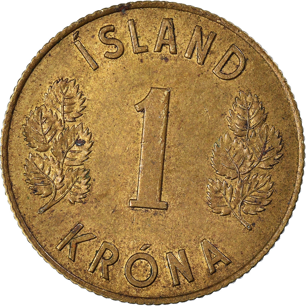 Monnaie, Islande, Krona, 1963
