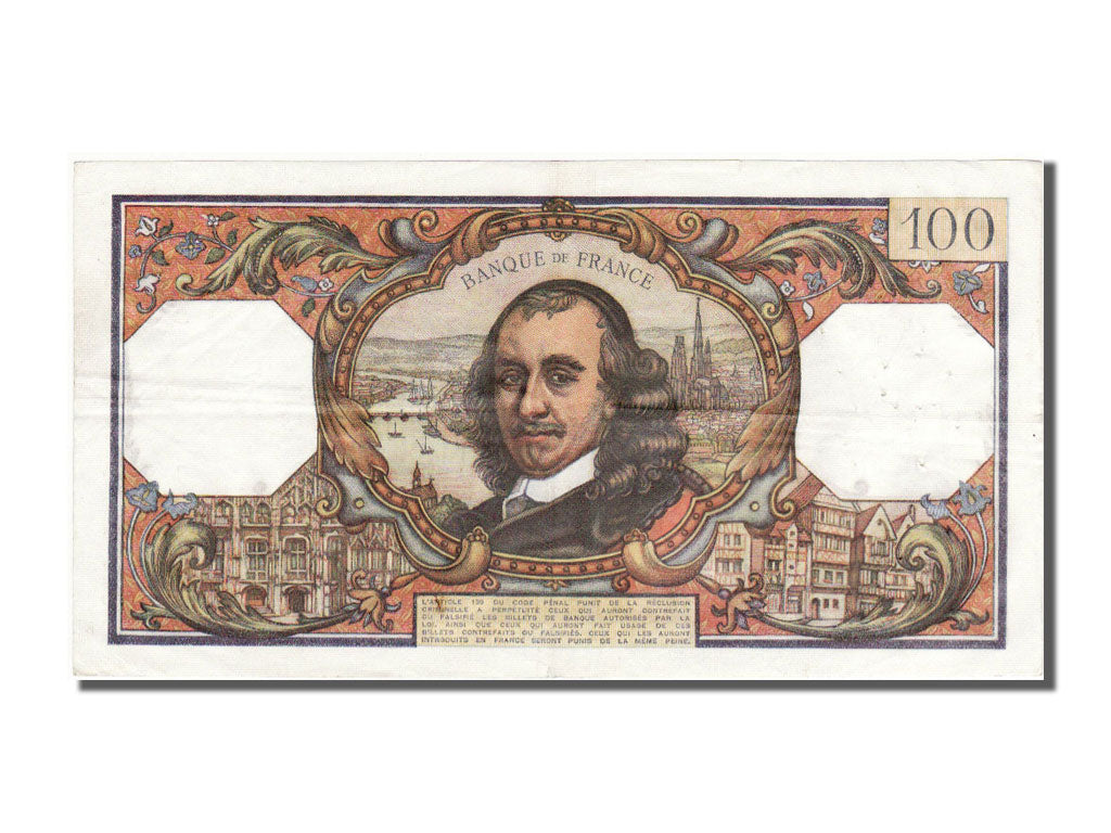 Banknote, France, 100 Francs, 100 F 1964-1979 ''Corneille'', 1967, 1967-02-02