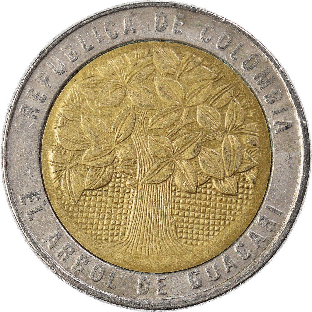Moneta, Colombia, 500 Pesos, 2002