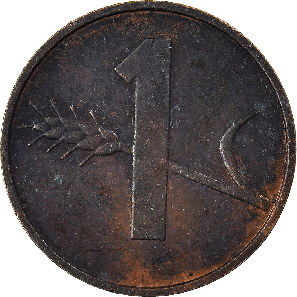 Moneta, Szwajcaria, Rappen, 1985