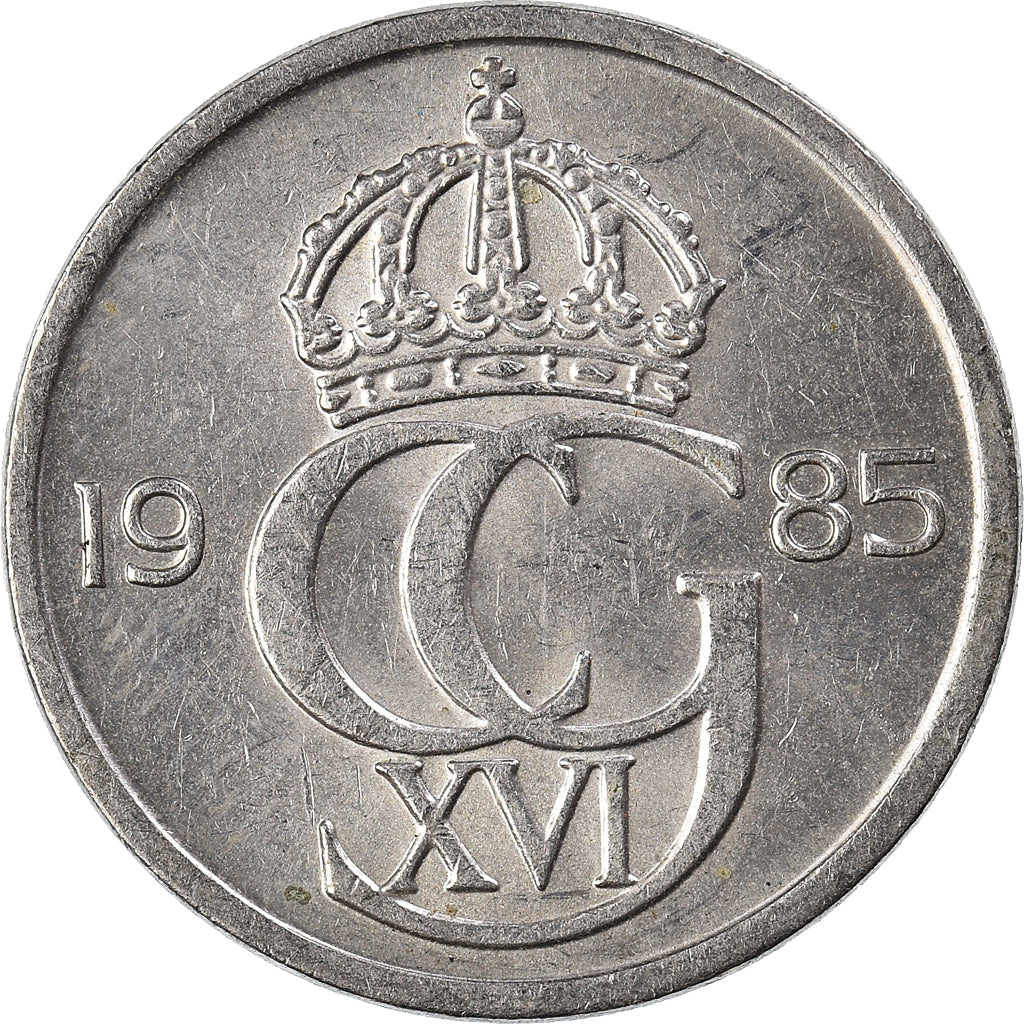 Moneta, Svezia, 50 Öre, 1985