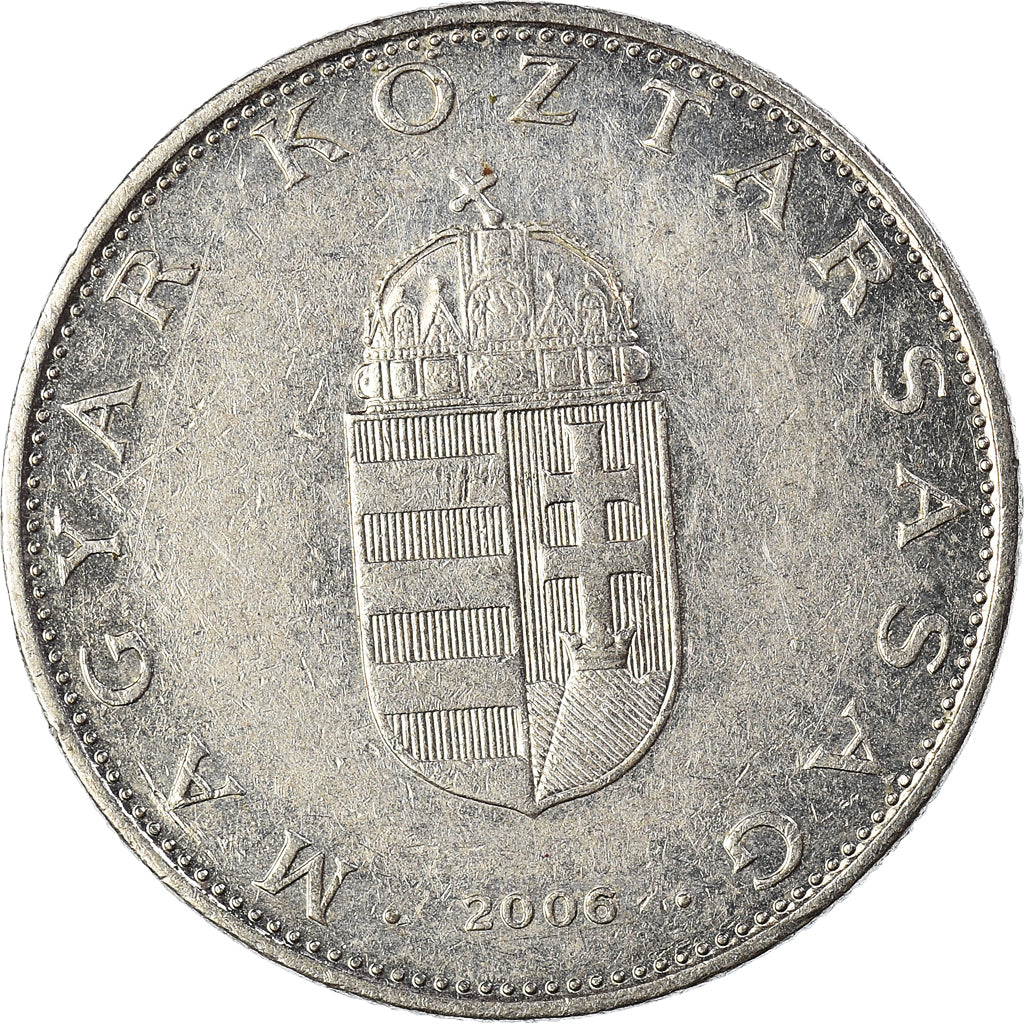 Moeda, Hungria, 10 Forint, 2006