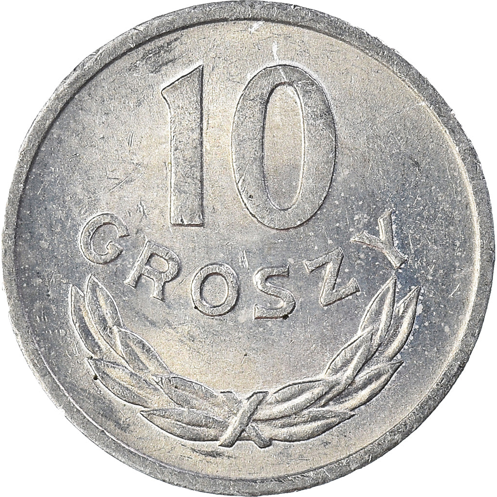 Coin, Poland, 10 Groszy, 1973