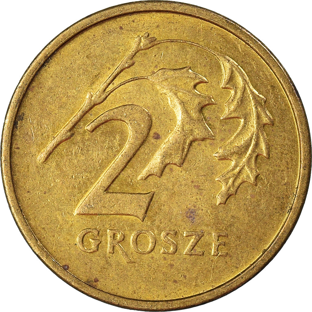 Moneta, Polska, 2 Grosze, 2003
