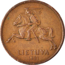 Coin, Lithuania, 20 Centu, 1991