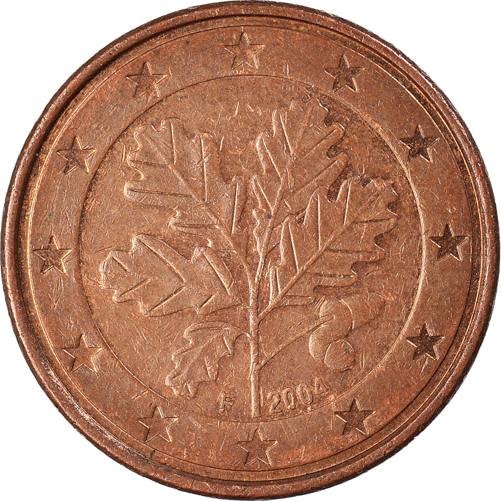 Moneta, Niemcy - RFN, 5 Euro Cent, 2004