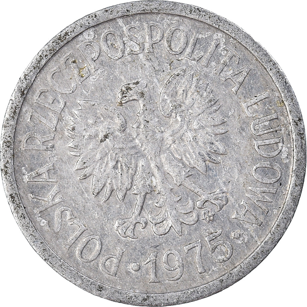 Münze, Polen, 10 Groszy, 1975