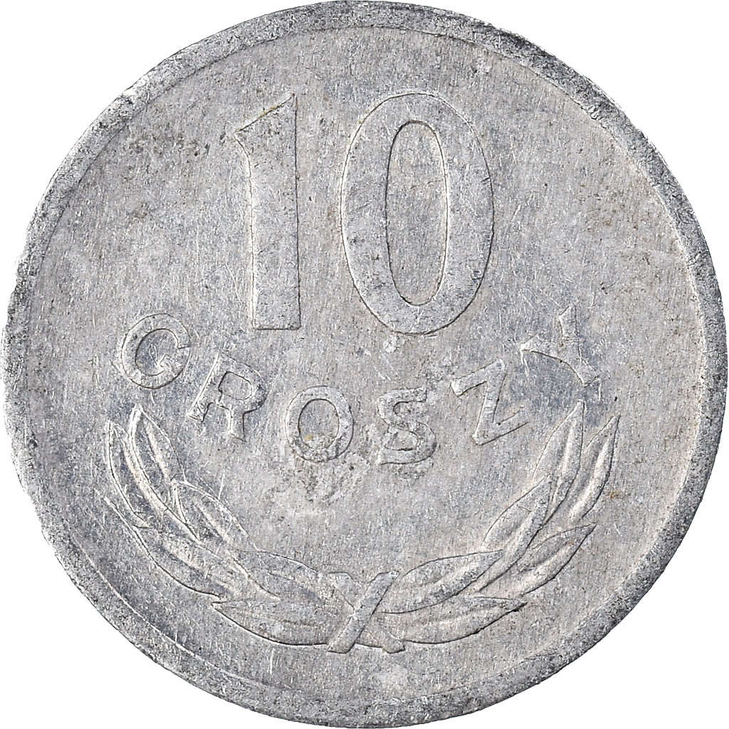 Münze, Polen, 10 Groszy, 1975