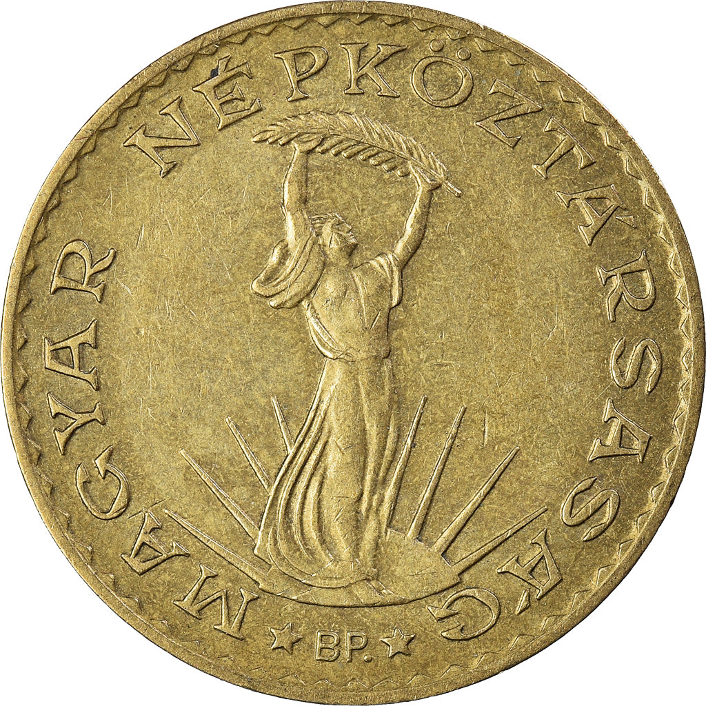 Münze, Ungarn, 10 Forint, 1984