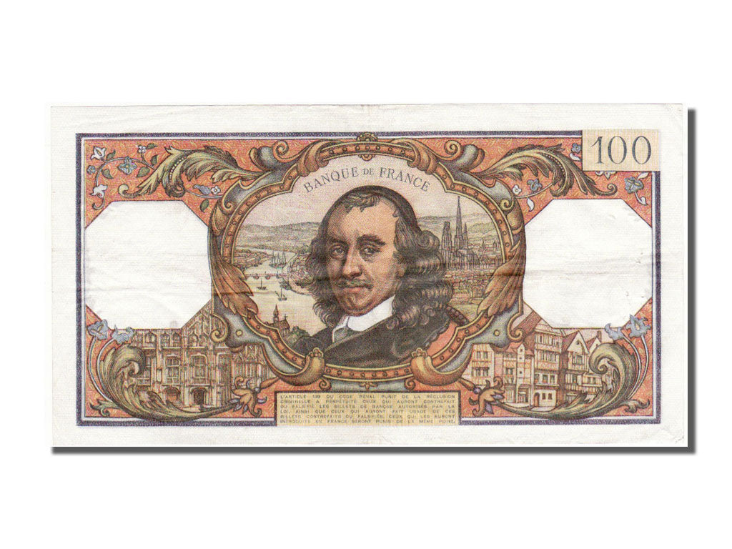 Billete, Francia, 100 Francs, 100 F 1964-1979 ''Corneille'', 1969, 1969-06-05