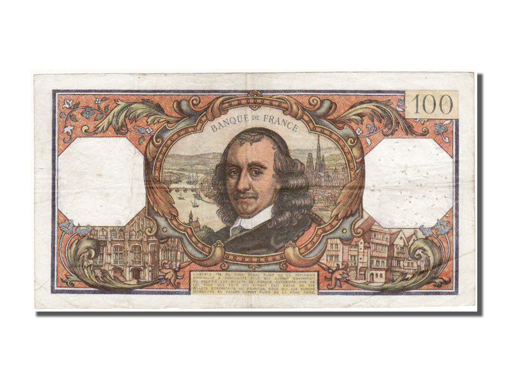 France, 100 Francs, 100 F 1964-1979 ''Corneille'', 1970, KM #149c, 1970-02-05,..