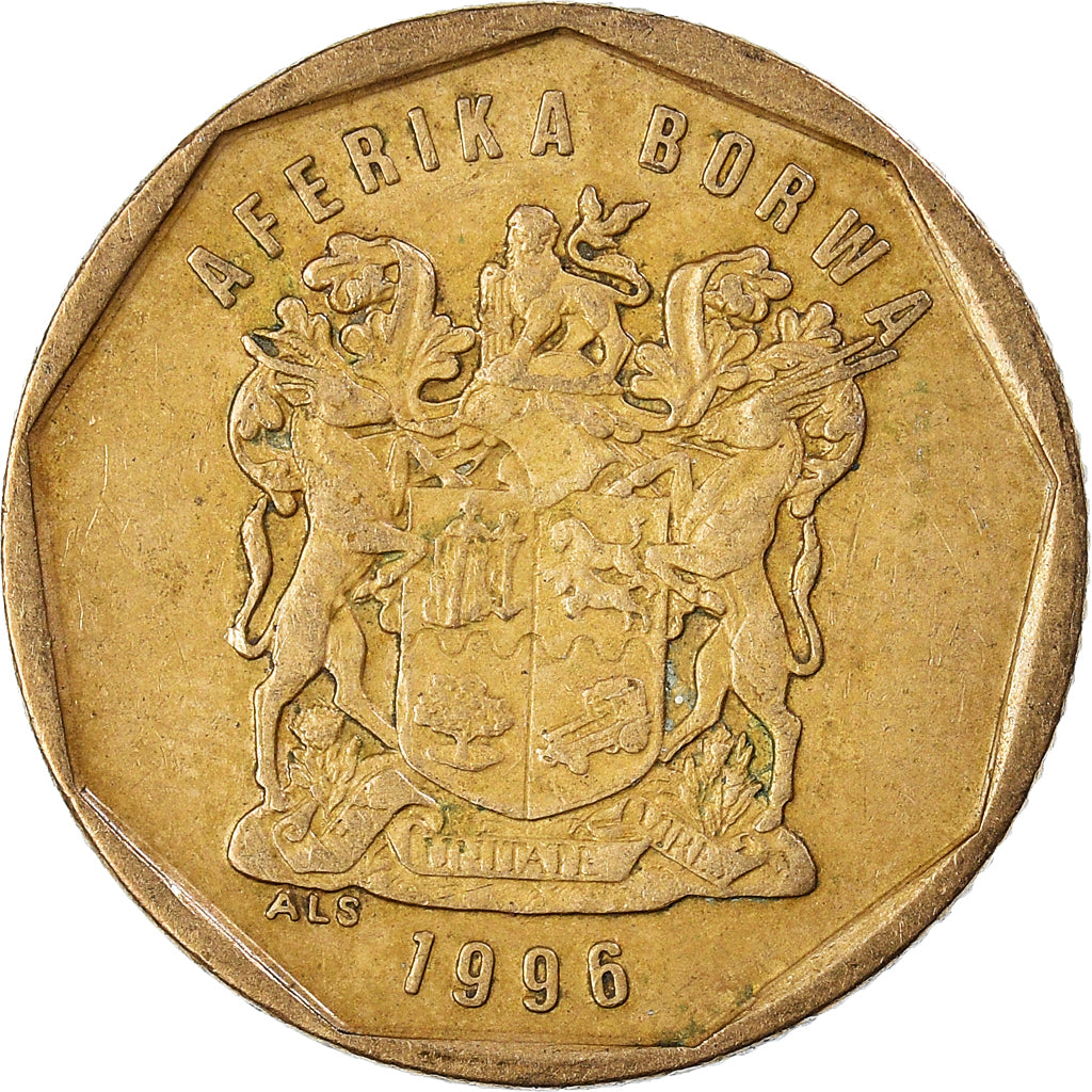 Munten, Zuid Afrika, 20 Cents, 1996