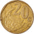 Monnaie, Afrique du Sud, 20 Cents, 1996