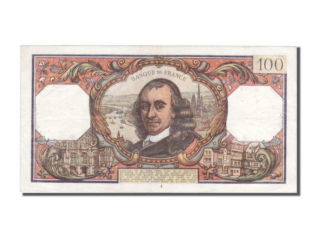 France, 100 Francs, 100 F 1964-1979 ''Corneille'', 1970, KM #149c, 1970-09-03,..