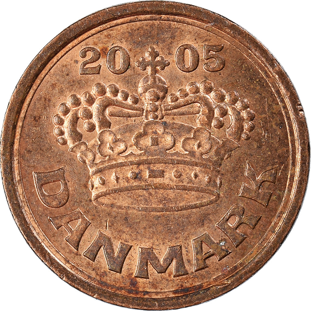 Moneta, Danimarca, 25 Öre, 2005