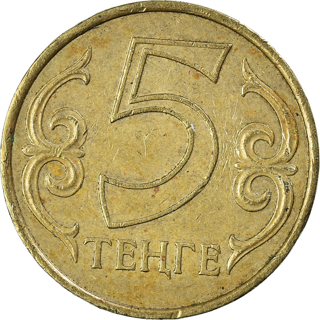Moneta, Kazakistan, 5 Tenge, 2010