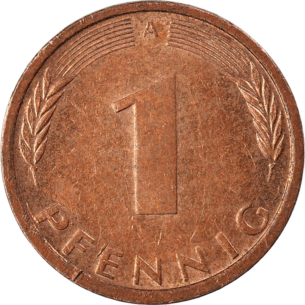 Moneda, ALEMANIA - REPÚBLICA FEDERAL, Pfennig, 1996