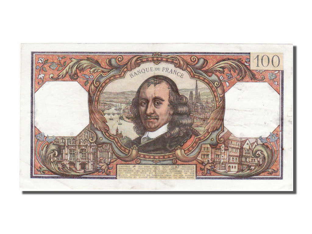 France, 100 Francs, 100 F 1964-1979 ''Corneille'', 1971, KM #149c, 1971-04-01,..