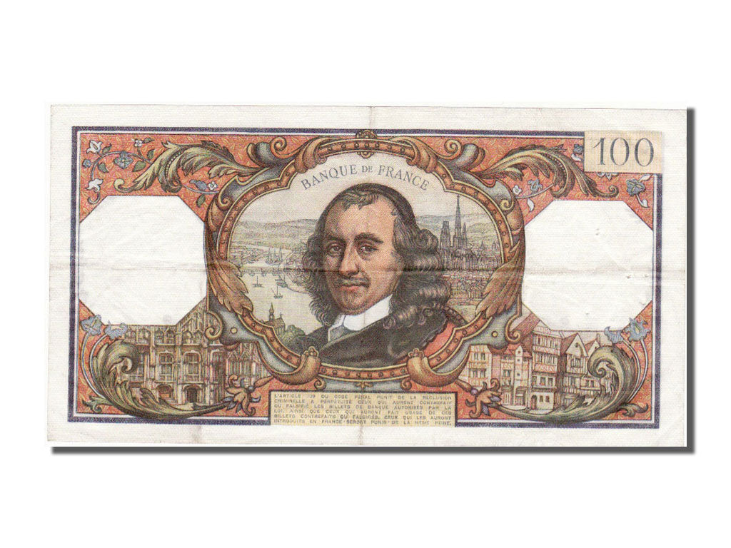 France, 100 Francs, 100 F 1964-1979 ''Corneille'', 1971, KM #149d, 1971-07-01,..