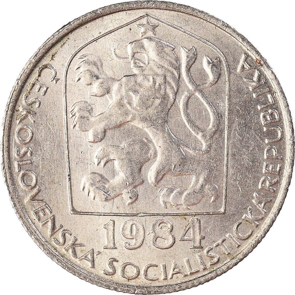 Munten, Tsjecho-Slowakije, 50 Haleru, 1984