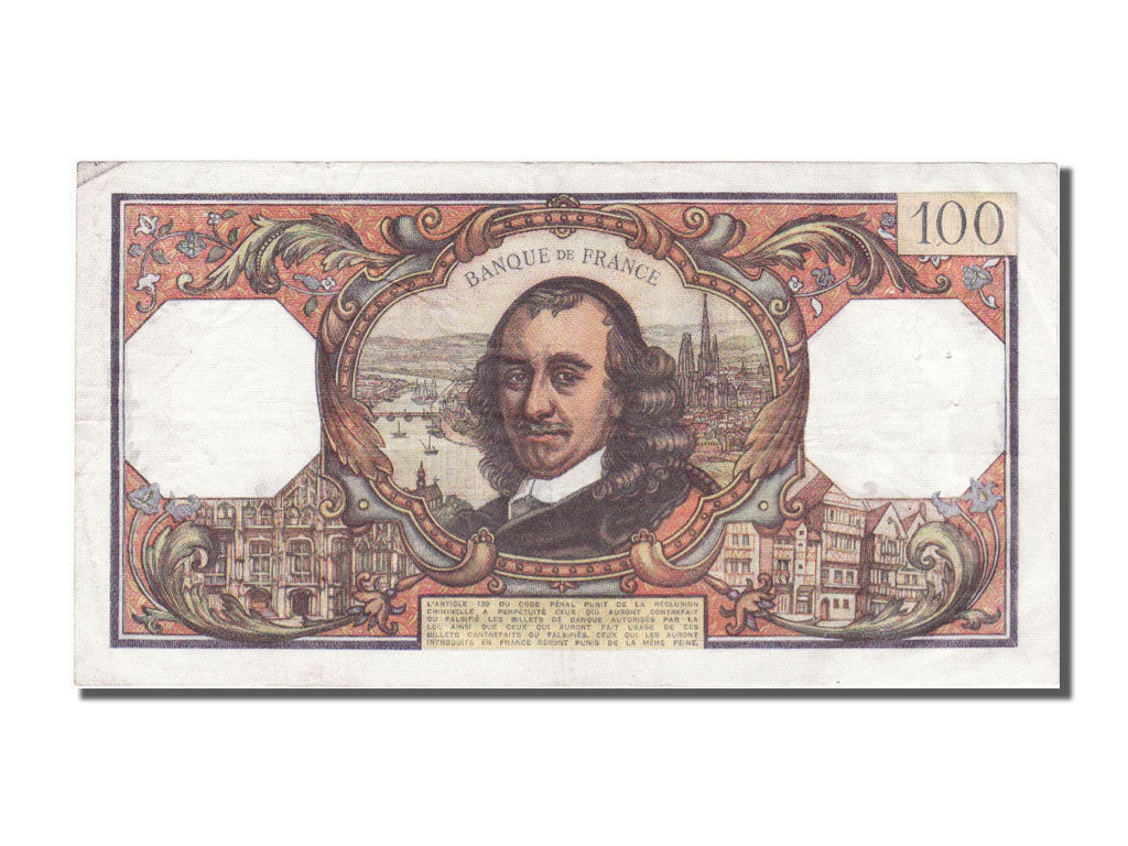 France, 100 Francs, 100 F 1964-1979 ''Corneille'', 1972, KM #149d, 1972-05-04,..
