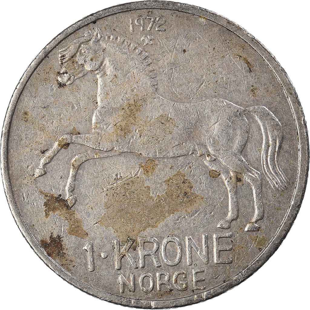 Munten, Noorwegen, Krone, 1972