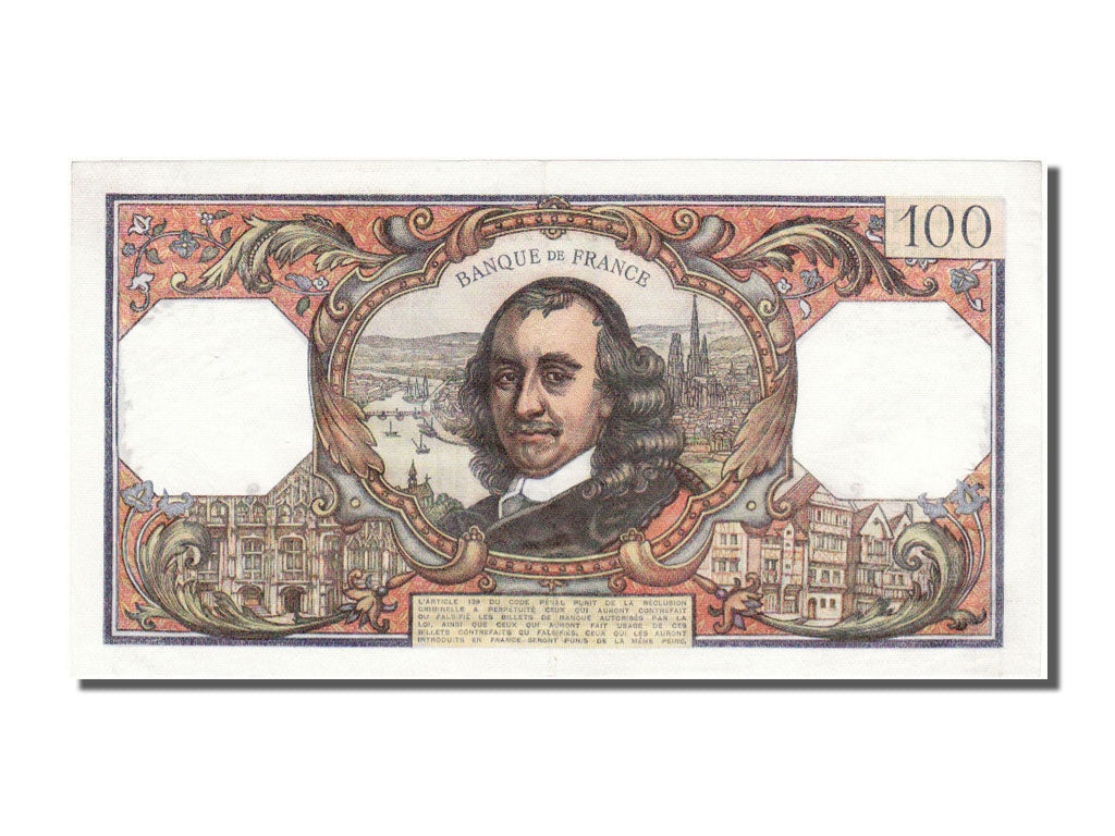 Billete, Francia, 100 Francs, 100 F 1964-1979 ''Corneille'', 1972, 1972-10-05