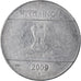 Moeda, ÍNDIA - REPÚBLICA, 2 Rupees, 2009