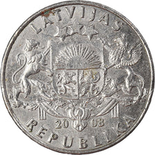 Moneda, Letonia, Lats, 2008