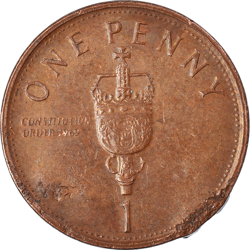 Coin, Gibraltar, Penny, 2009