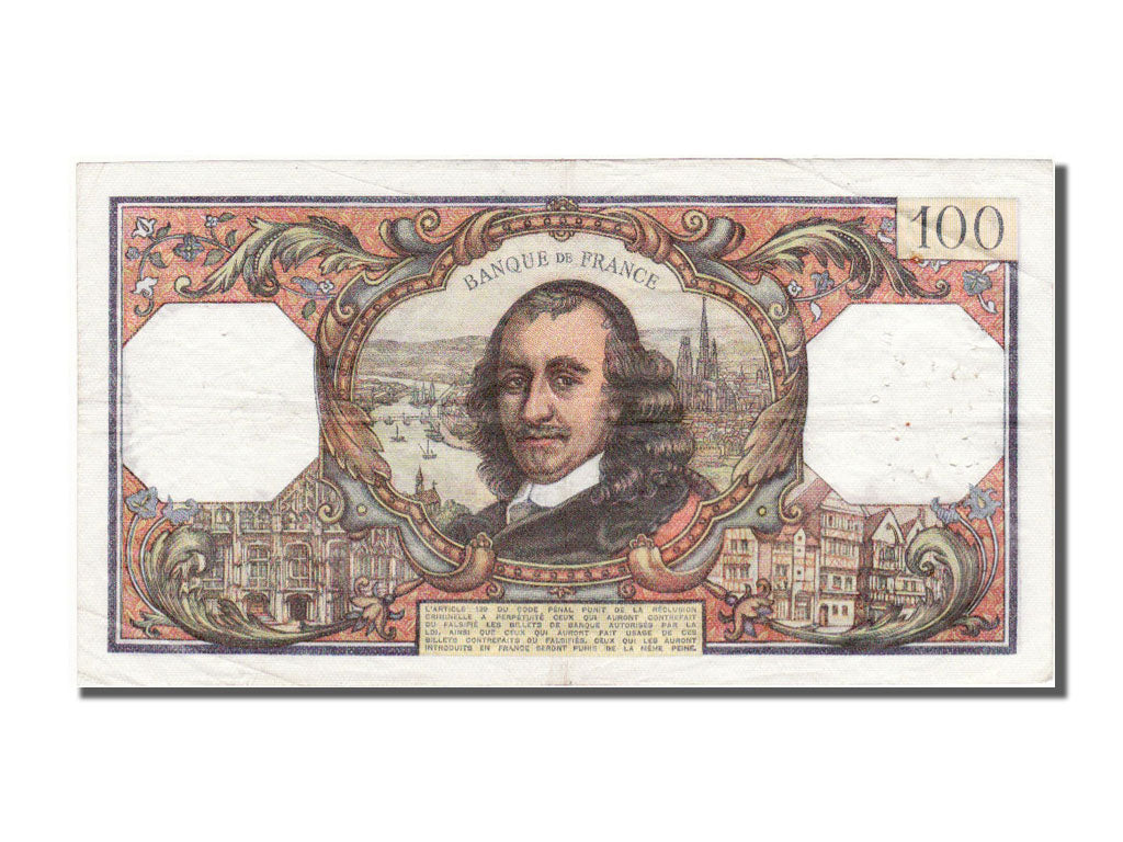Banknote, France, 100 Francs, 100 F 1964-1979 ''Corneille'', 1975, 1975-11-06