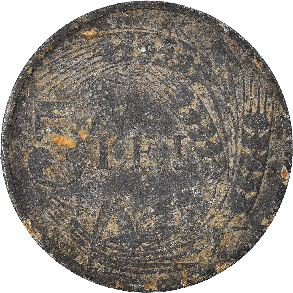 Munten, Roemenië, 5 Lei, 1942