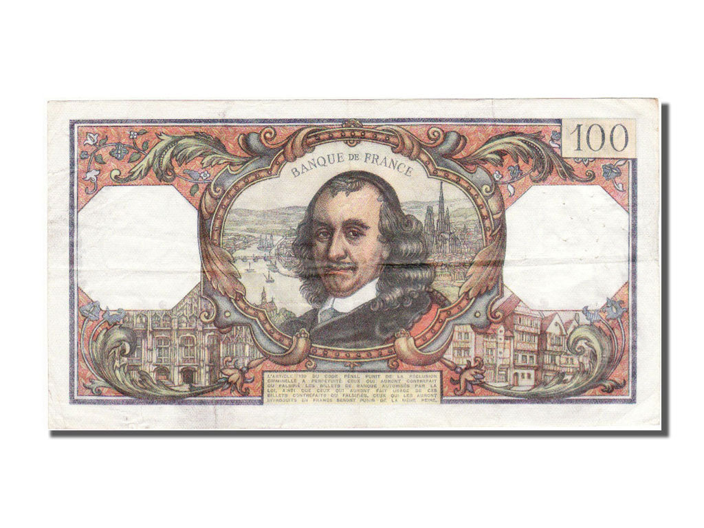 France, 100 Francs, 100 F 1964-1979 ''Corneille'', 1976, KM #149f, 1976-01-02,..